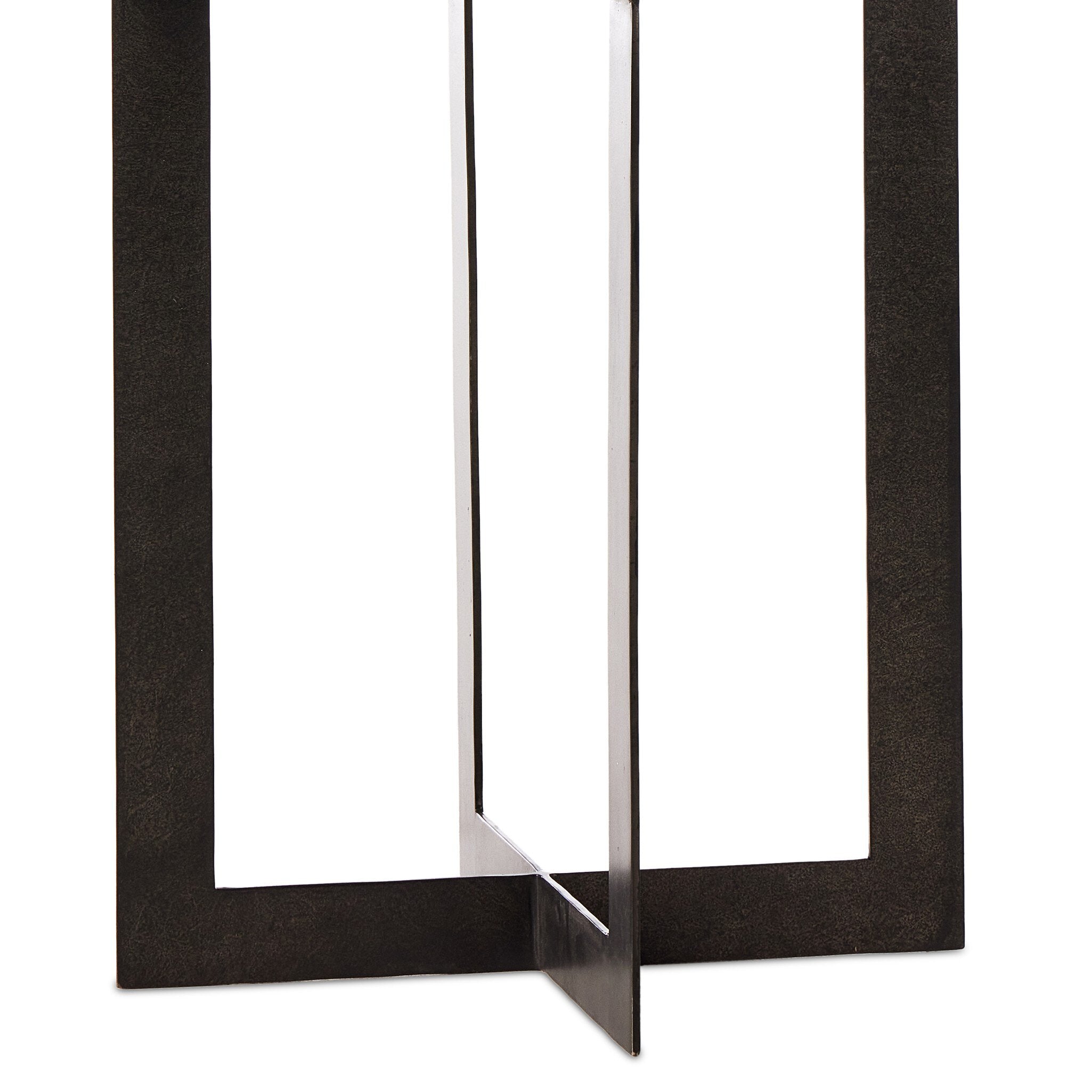 Four Hands Lennie Cast Glass End Table