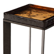 Four Hands Lennie Cast Glass End Table