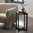 Four Hands Lennie Cast Glass End Table