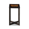 Four Hands Lennie Cast Glass End Table
