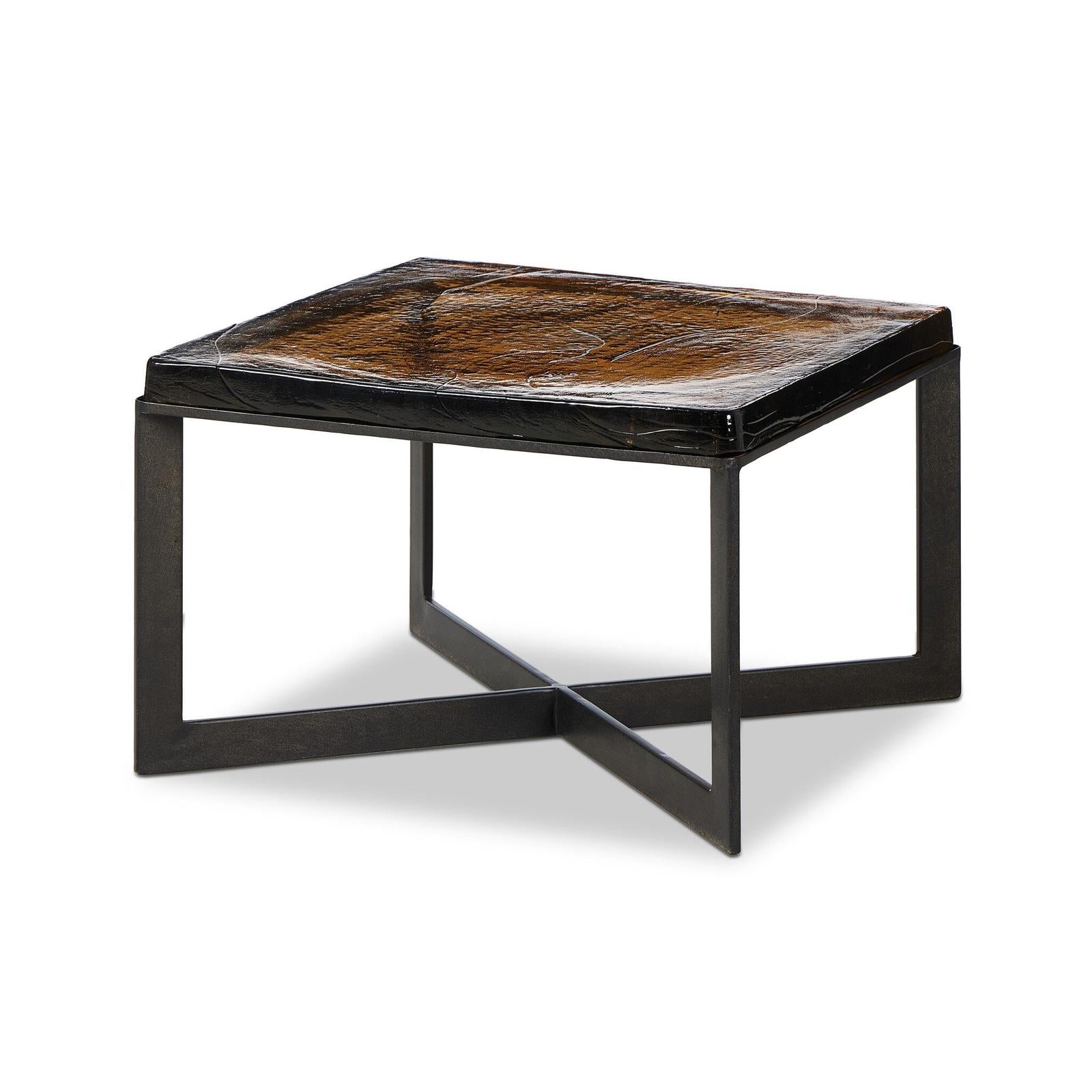 Four Hands Lennie Cast Glass Bunching Table