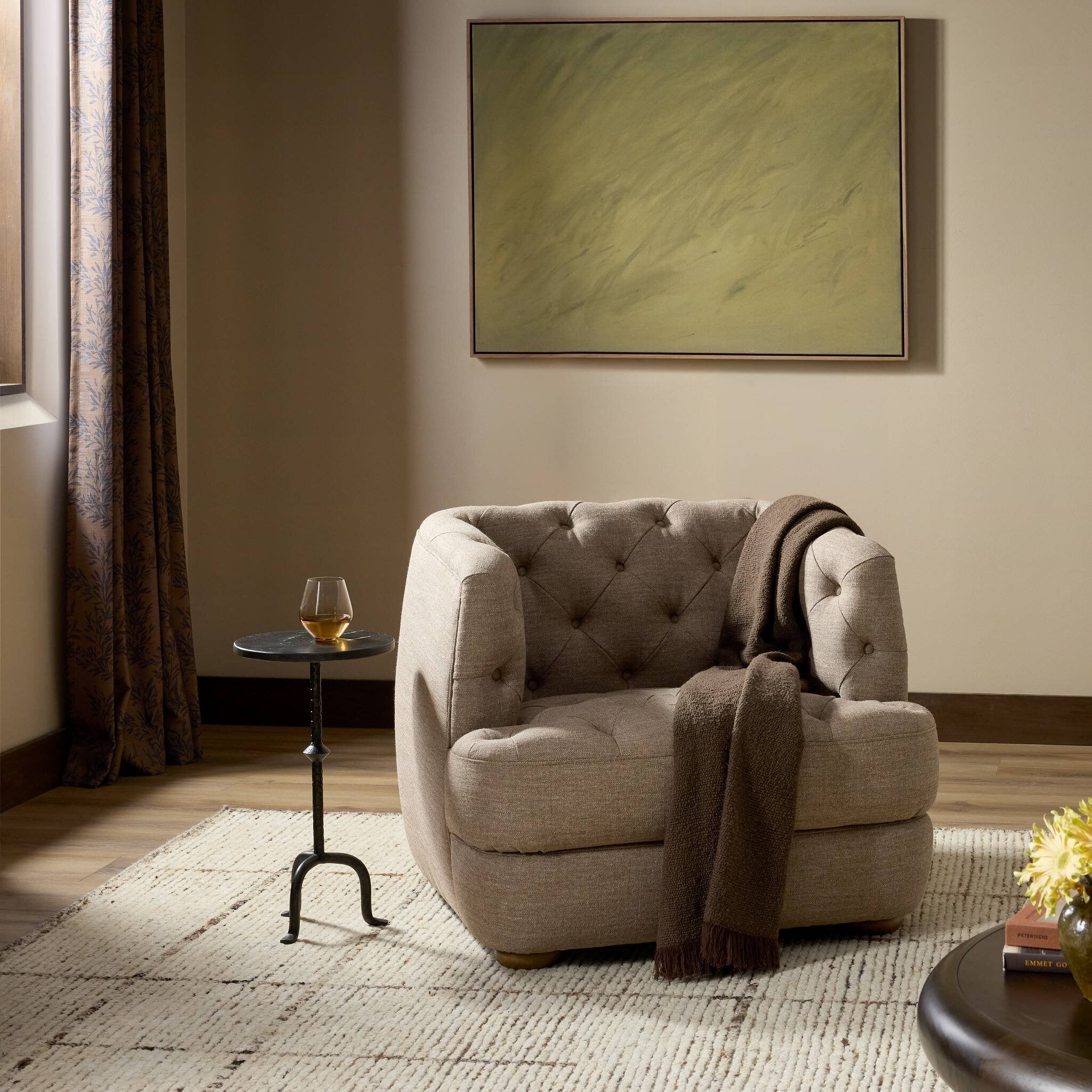 Four Hands Paul Swivel Chair