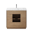 Four Hands Malden Satin Espresso Oak Veneer Single Vanity