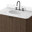 Four Hands Malden Satin Espresso Oak Veneer Single Vanity