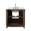 Four Hands Malden Satin Espresso Oak Veneer Single Vanity