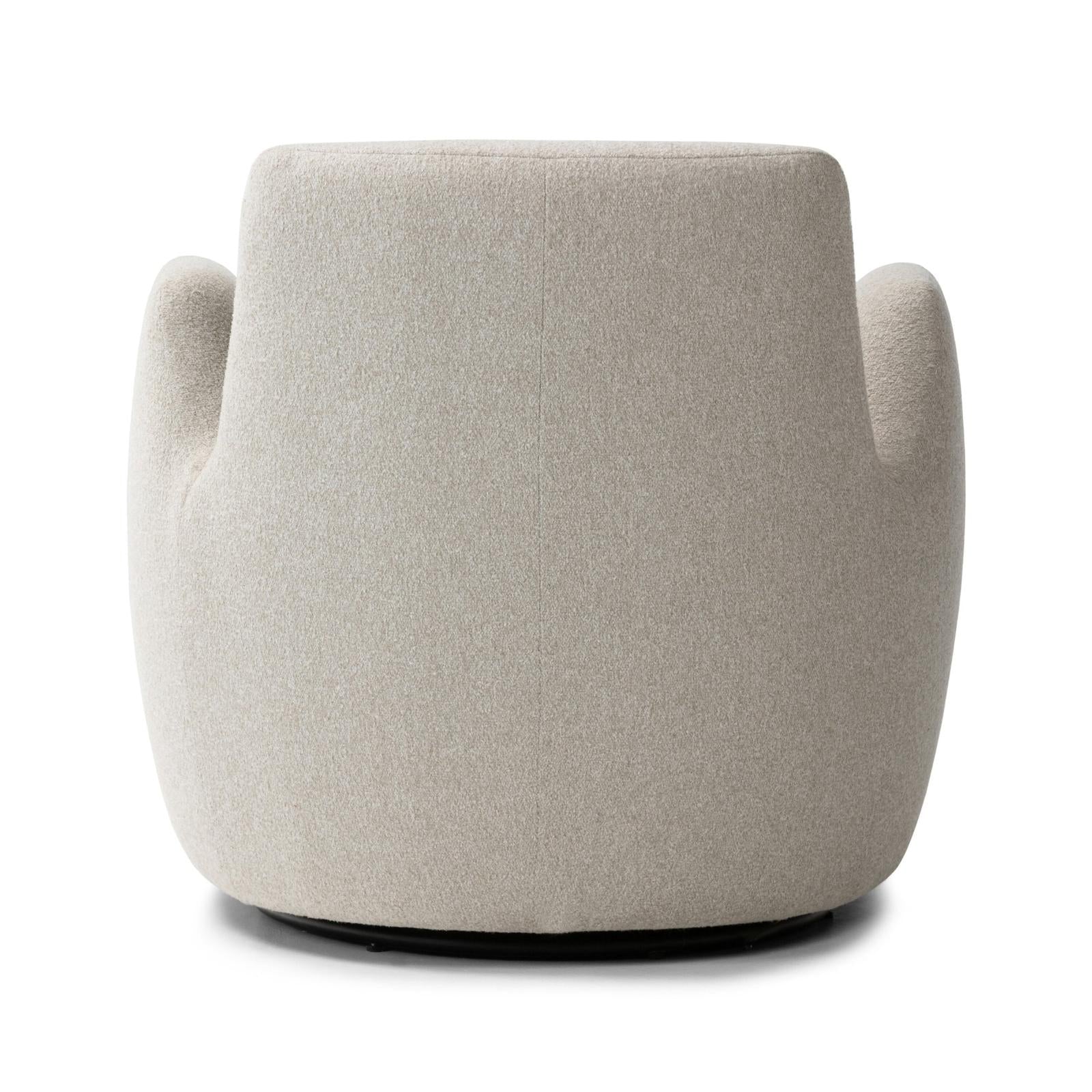 Four Hands Reed Swivel Chair