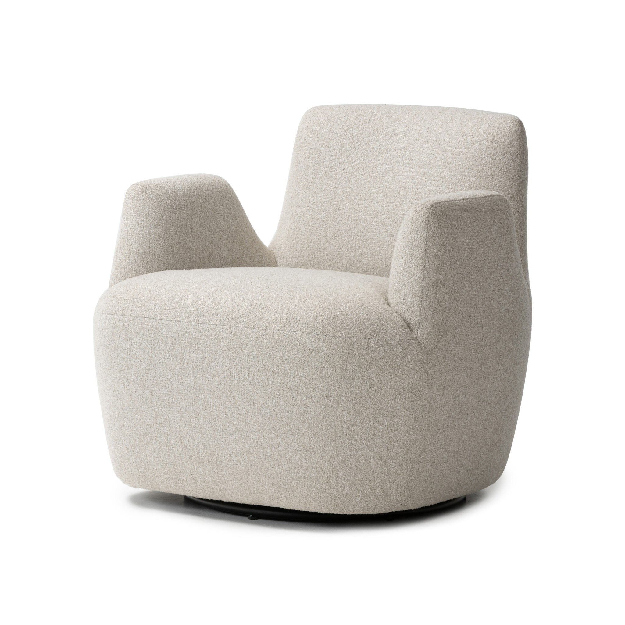 Four Hands Reed Swivel Chair