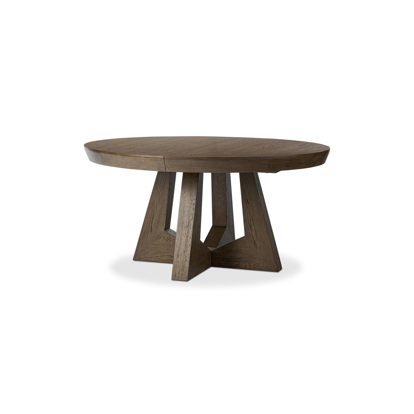 Four Hands Zelda Round Extension Dining Table