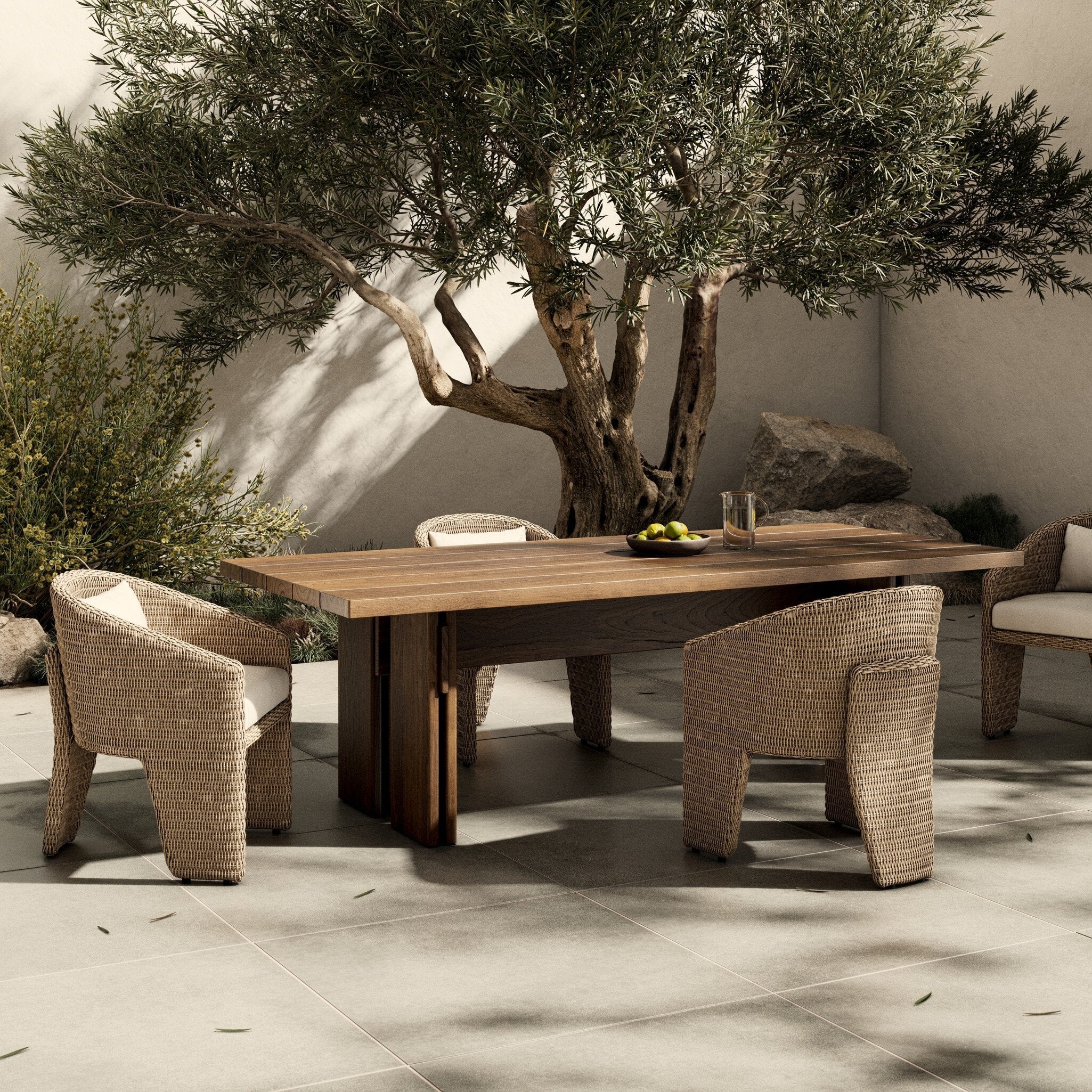 Four Hands Railay Outdoor Dining Table 96