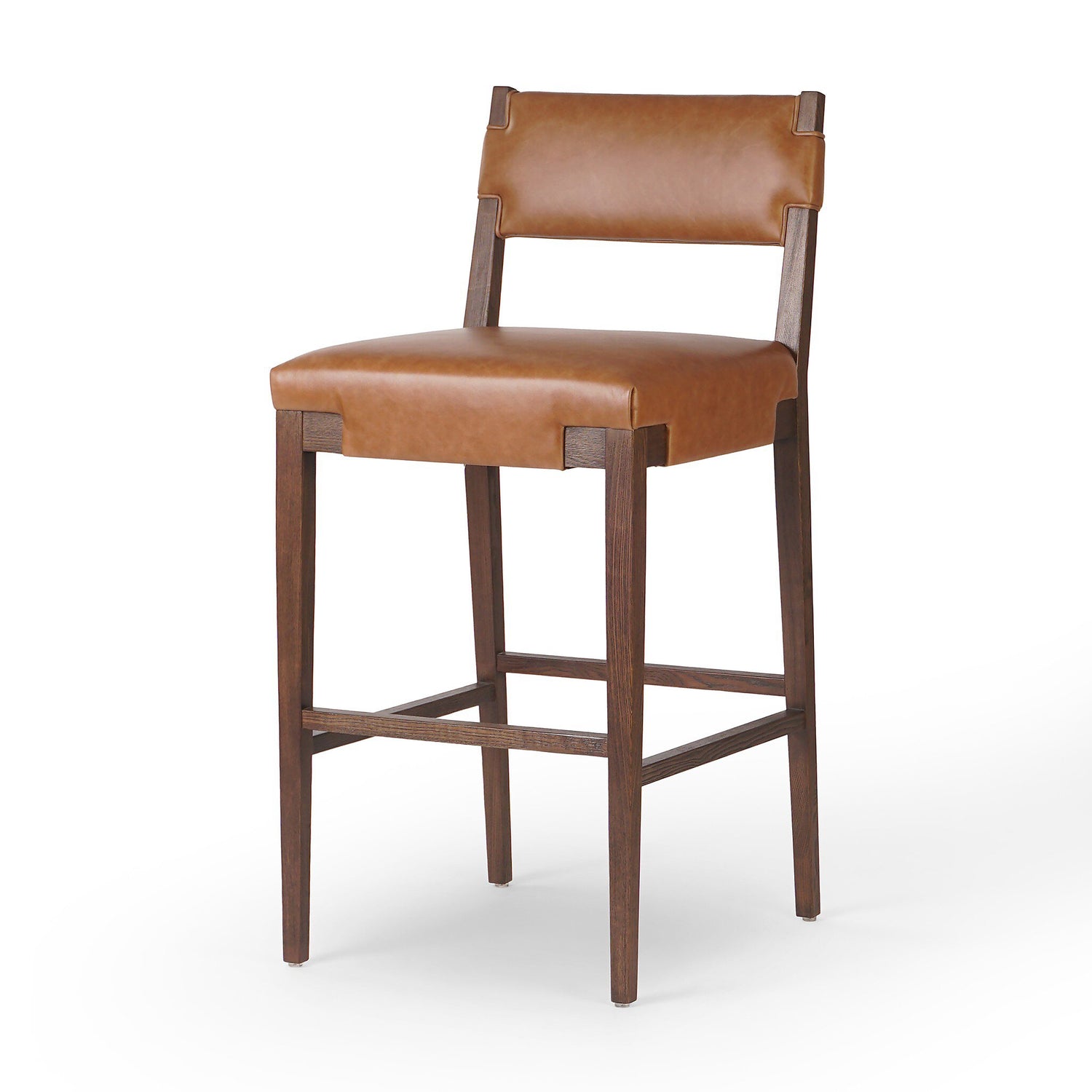 Four Hands Tamari Bar + Counter Stool Sonoma Chestnut