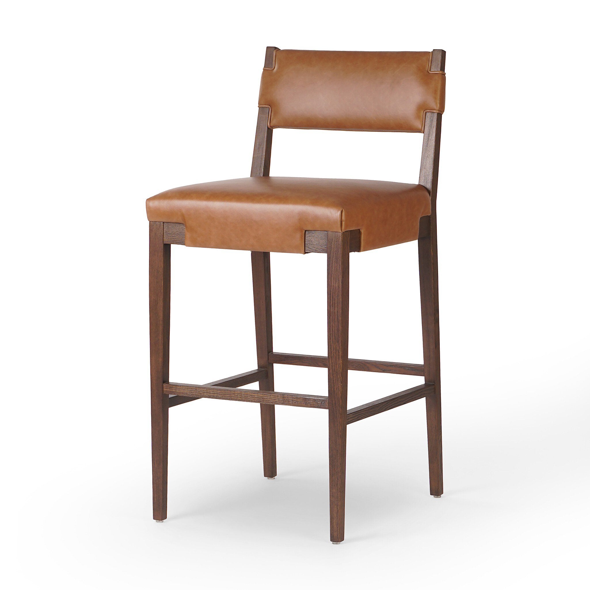 Four Hands Tamari Bar + Counter Stool Sonoma Chestnut