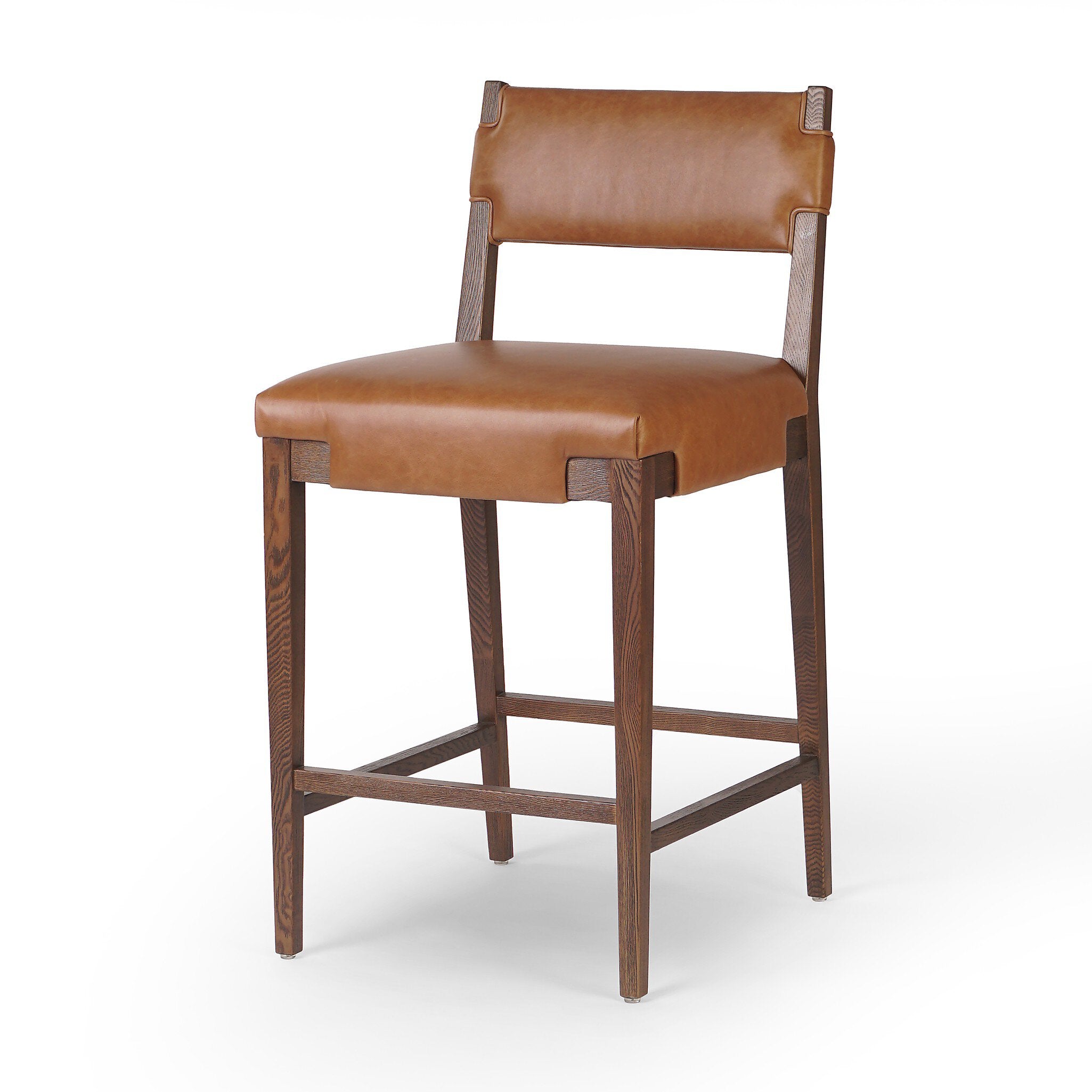 Four Hands Tamari Bar + Counter Stool Sonoma Chestnut