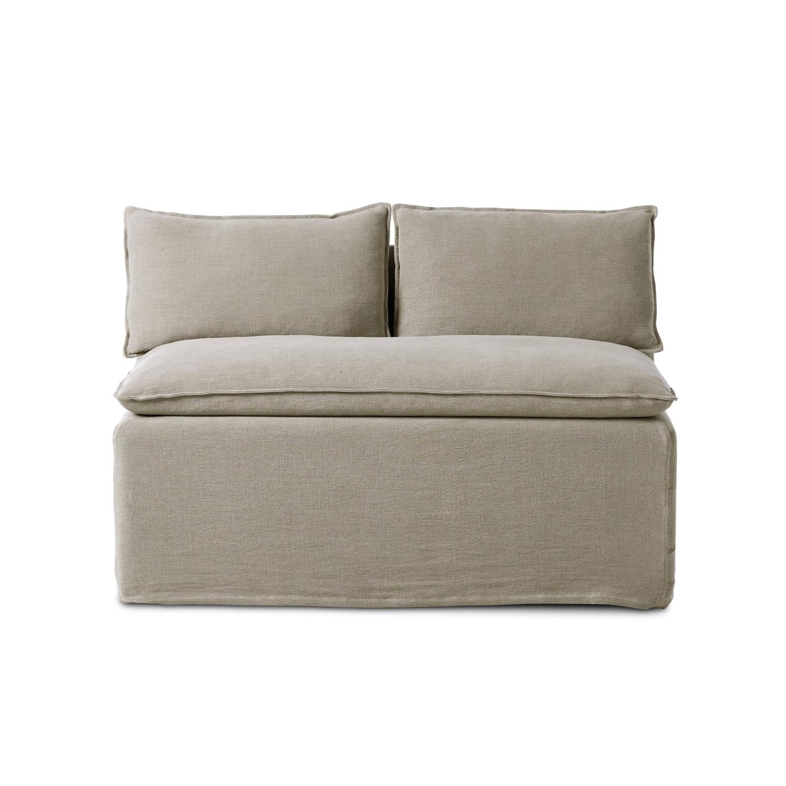 Four Hands Build Your Own: Andre Slipcover Dining Banquette