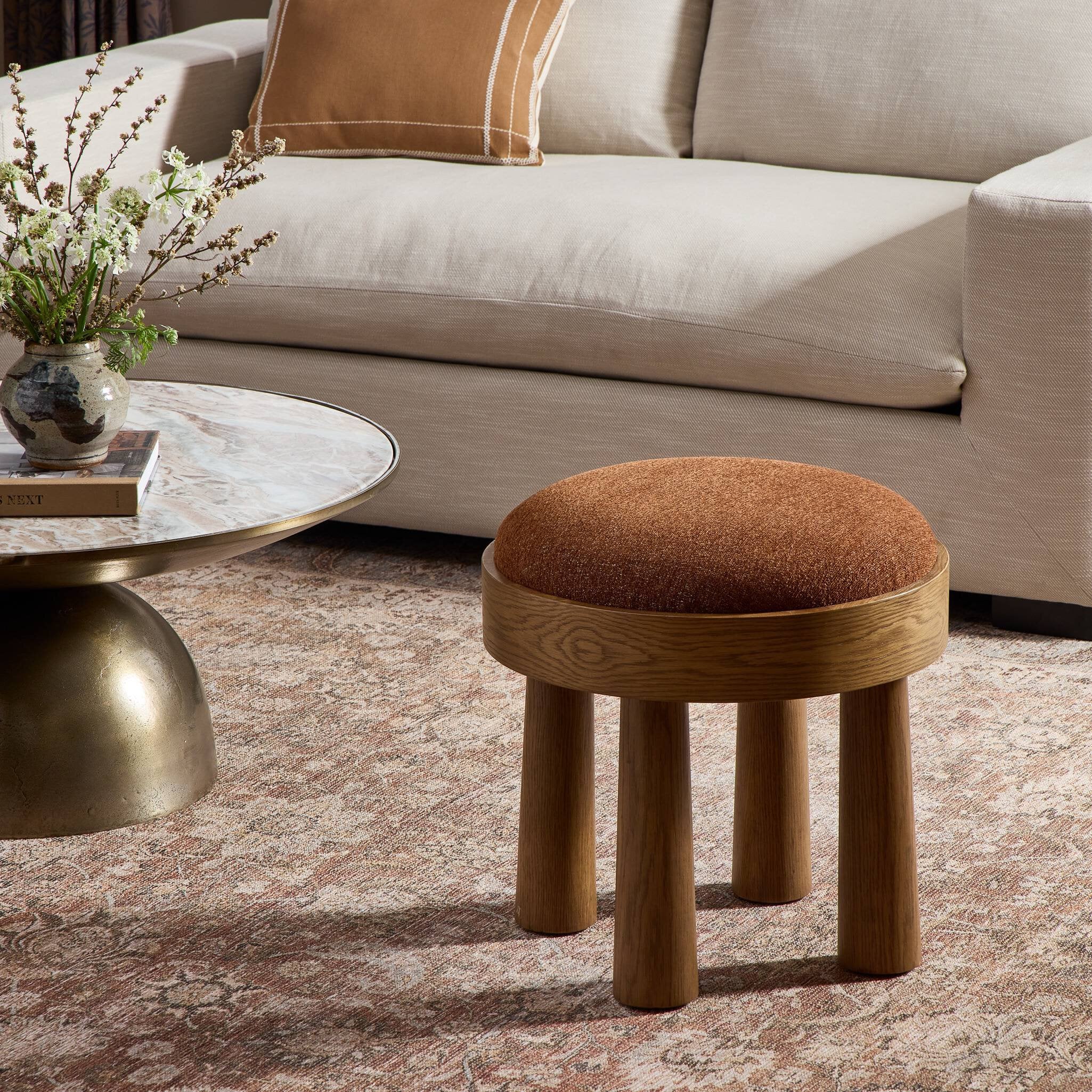 Four Hands Louise Accent Stool