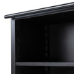 Admont Bookcase-Worn Black Veneer