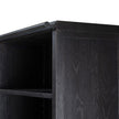 Admont Bookcase-Worn Black Veneer