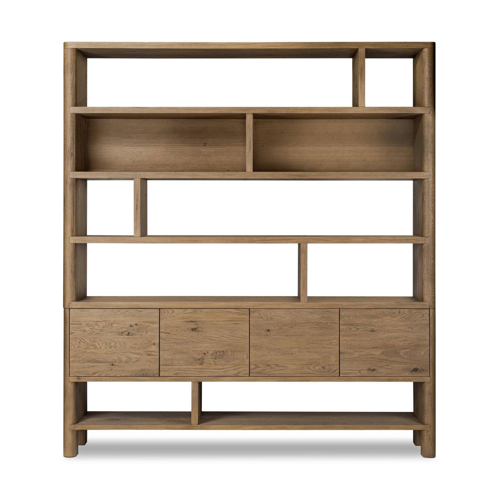 Four Hands Noeline Wide Bookcase