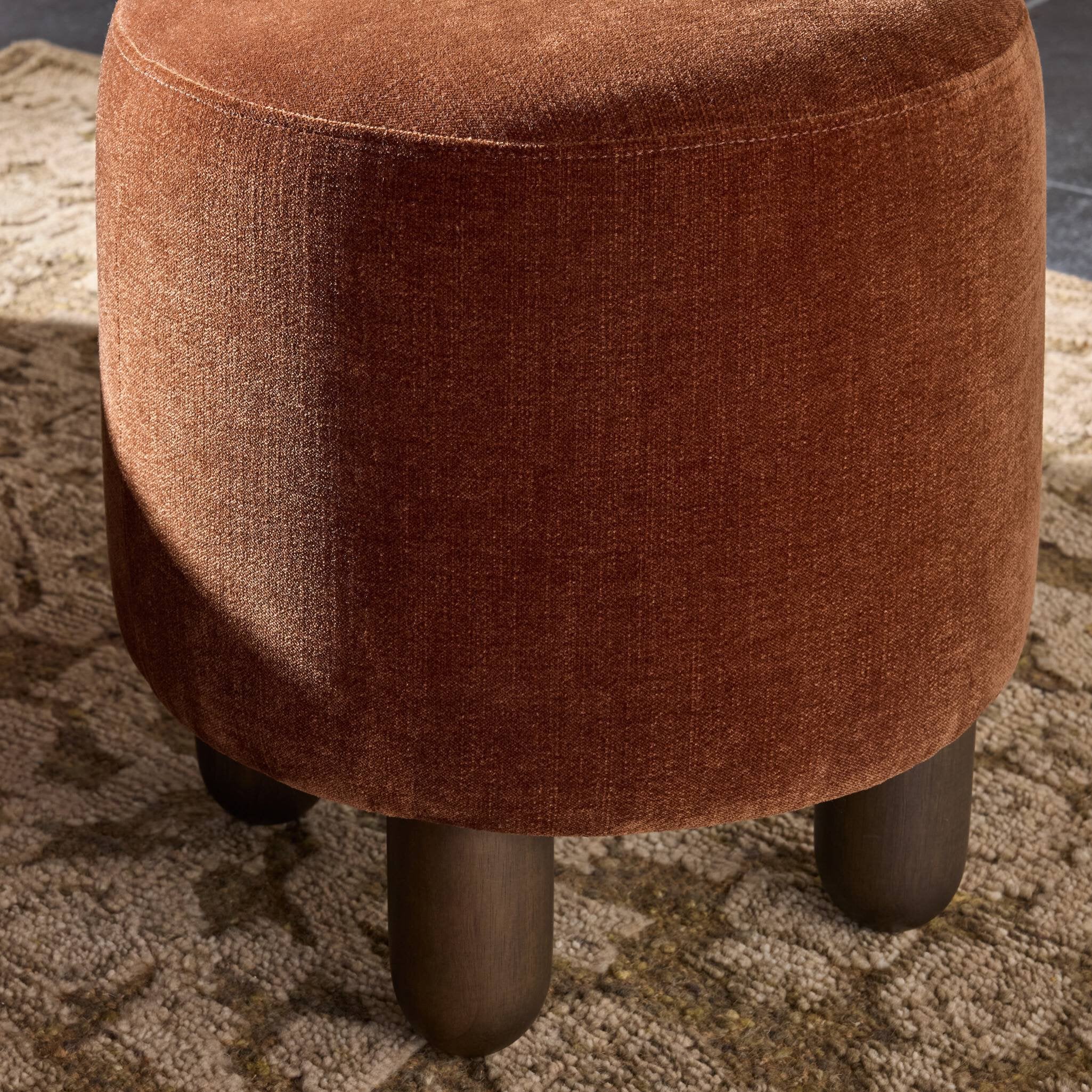 Four Hands Zena Ottoman
