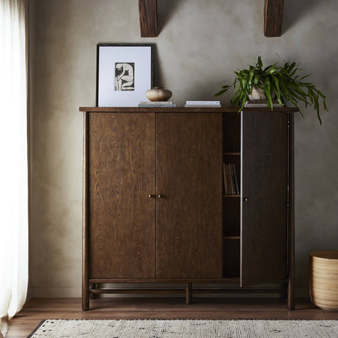 Four Hands Renaud 3 Door Cabinet