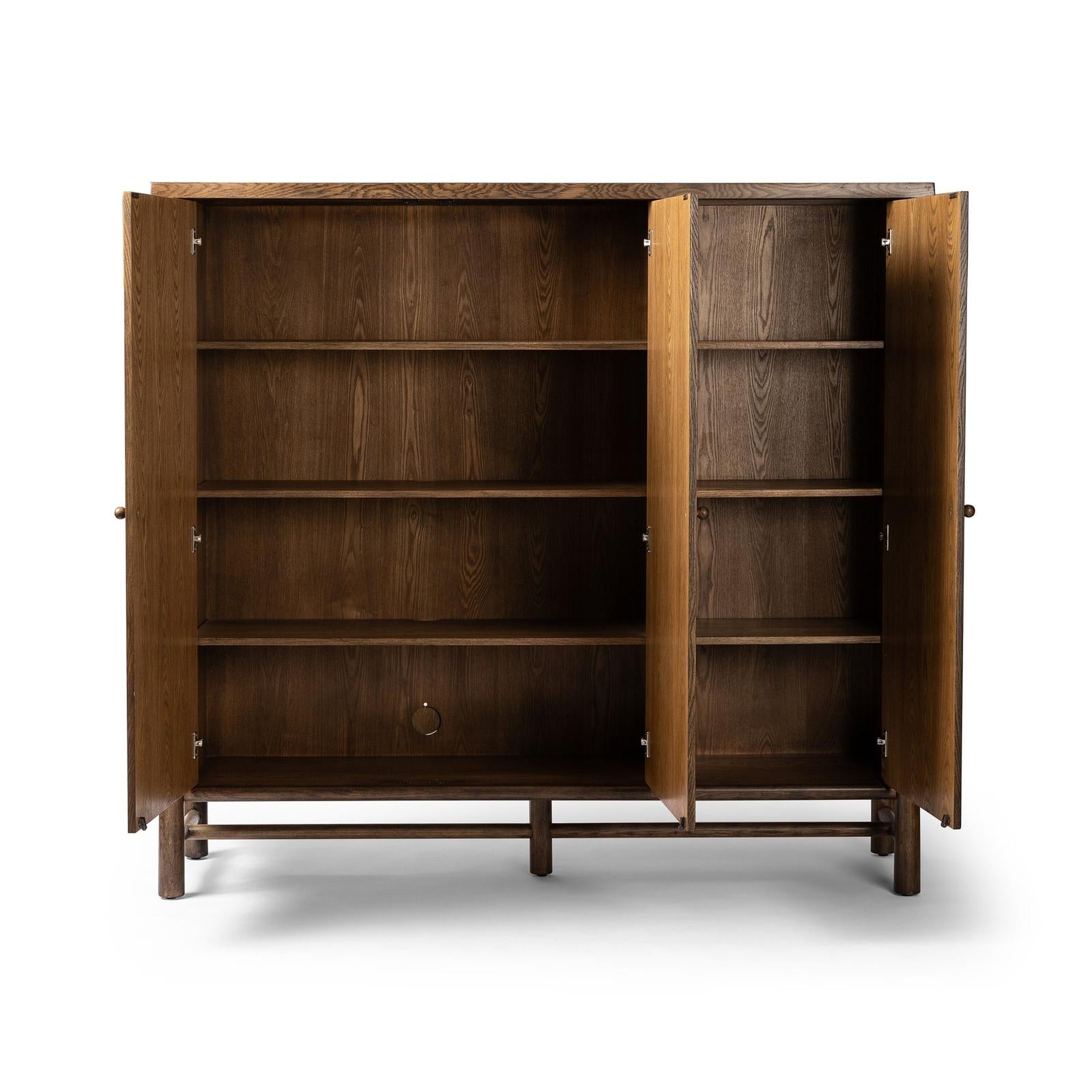 Four Hands Renaud 3 Door Cabinet