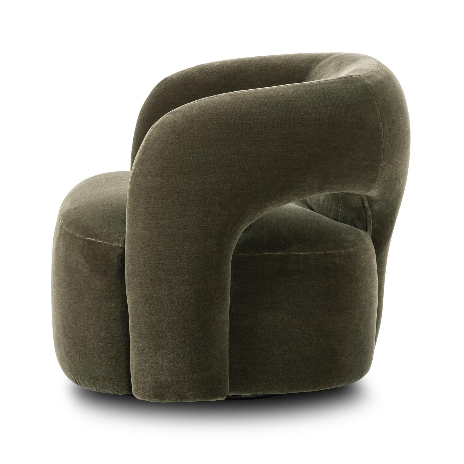 Four Hands Mazie Swivel Chair