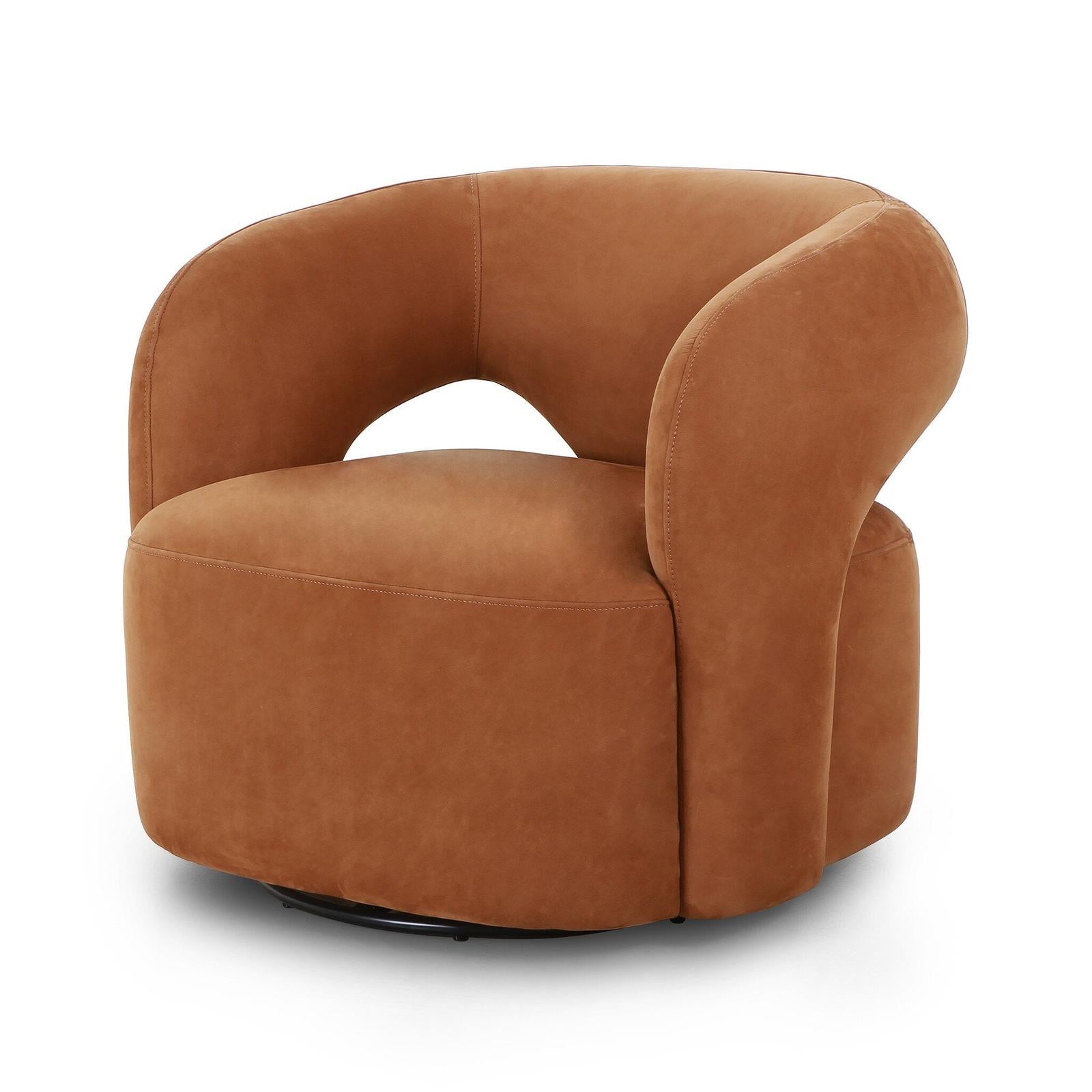 Four Hands Mazie Swivel Chair