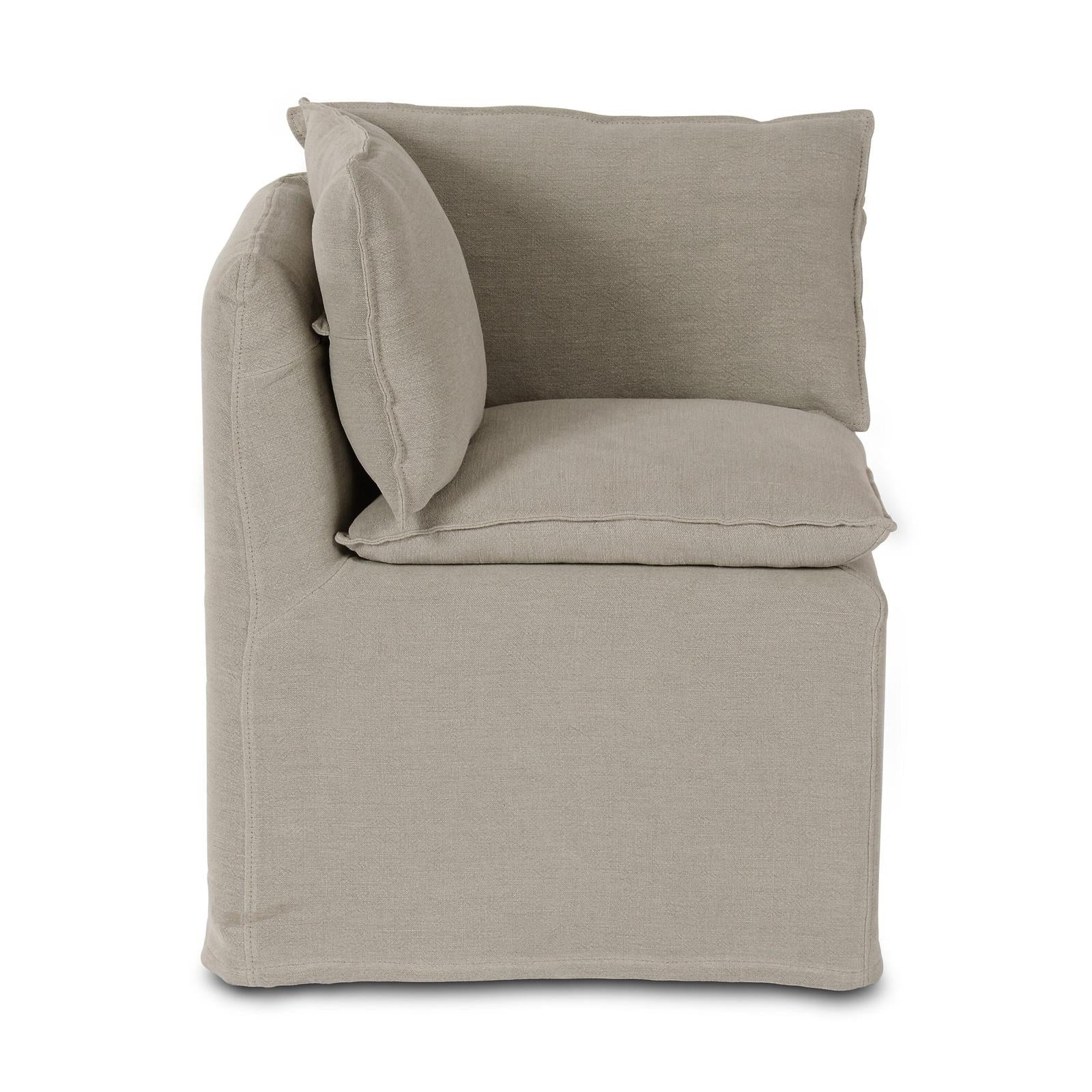 Four Hands Build Your Own: Andre Slipcover Dining Banquette