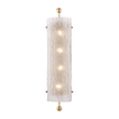 Hudson Valley Lighting Broome 4 Light 6.25 inch Aged Brass Wall Sconce Wall Light