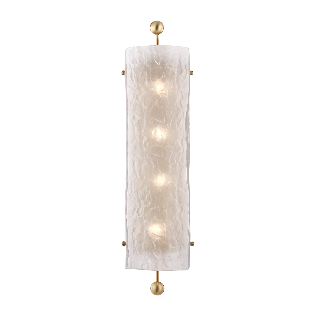 Hudson Valley Lighting Broome 4 Light 6.25 inch Aged Brass Wall Sconce Wall Light