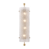 Hudson Valley Lighting Broome 4 Light 6.25 inch Aged Brass Wall Sconce Wall Light