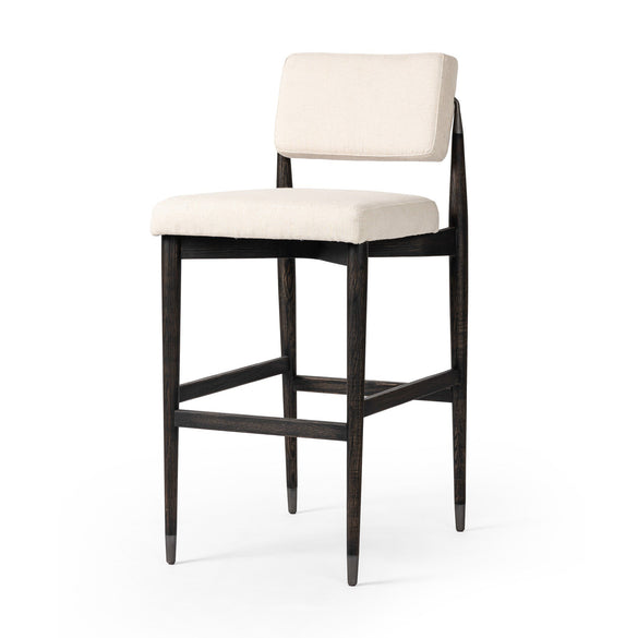 Four Hands Anton Bar + Counter Stool Savile Flax