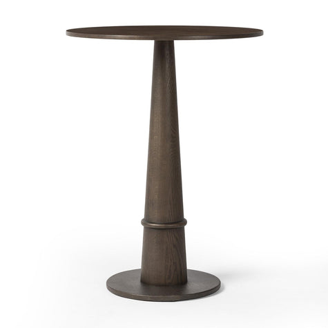 Four Hands Goetz Bar + Counter Table Brown Oak Veneer