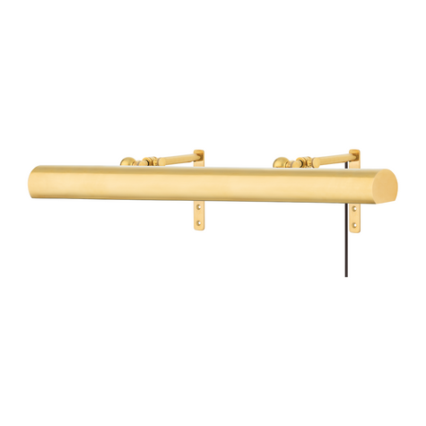 Hudson Valley Lighting Vernon 4 Light 30 inch Plug-in Sconce Wall Light