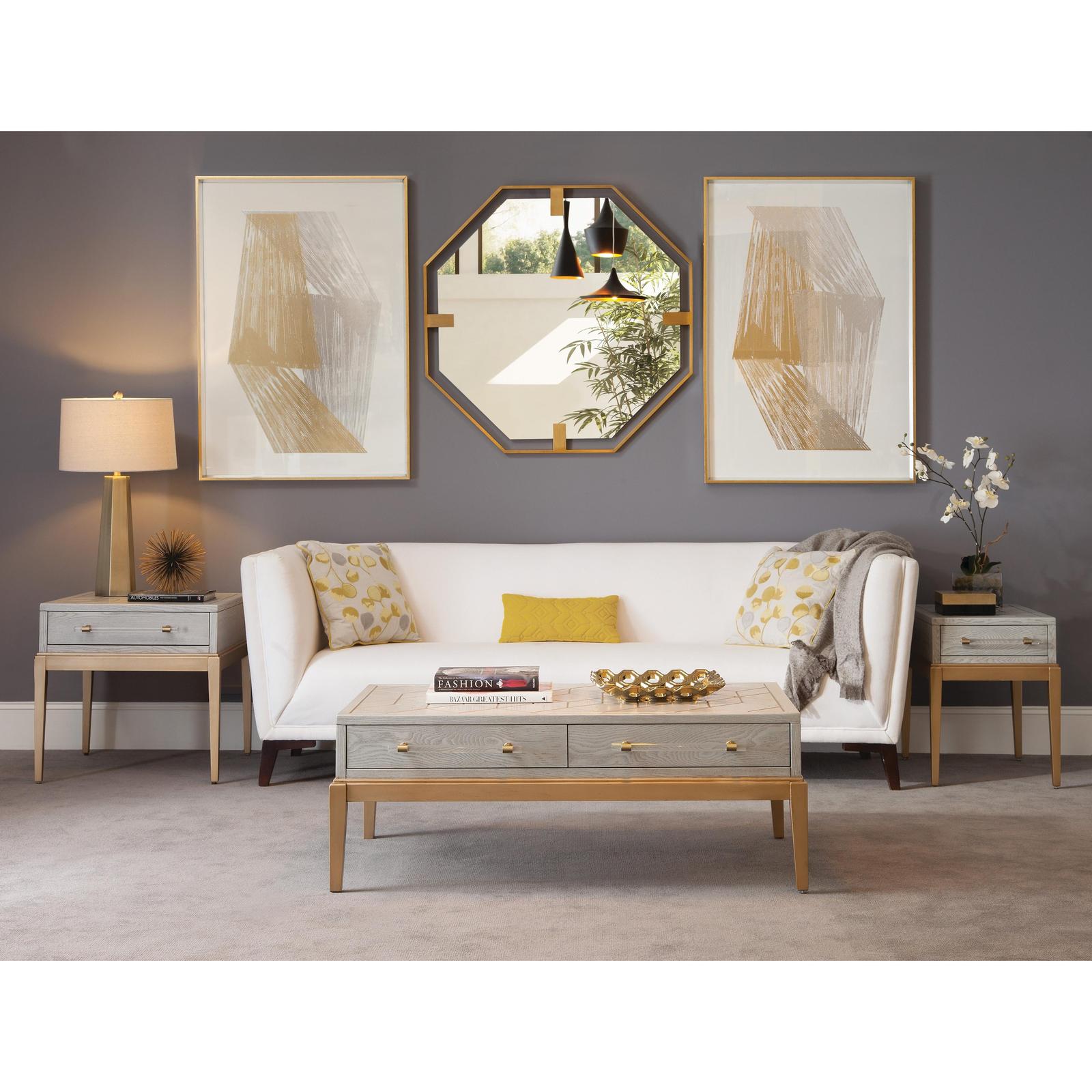 BMC Perrine Wood Rectangular End Table