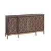 BMC Perrine Brown Oak Four Door Cabinet