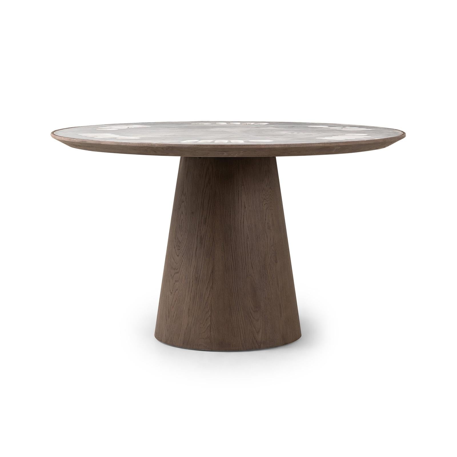 Four Hands Skye Poker Table