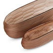 Four Hands Textured Glass Oval Vases
