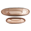 Four Hands Textured Glass Oval Vases
