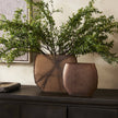 Four Hands Textured Glass Oval Vases