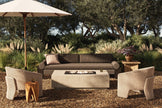Four Hands Kenton Outdoor Fire Table
