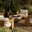 Four Hands Bronson Outdoor Fire Table Natural Gas