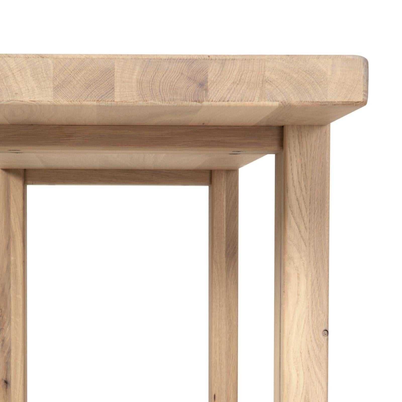 Four Hands Matei Bleached Oak Console Table