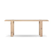 Four Hands Matei Bleached Oak Console Table