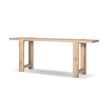 Four Hands Matei Bleached Oak Console Table