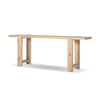 Four Hands Matei Bleached Oak Console Table