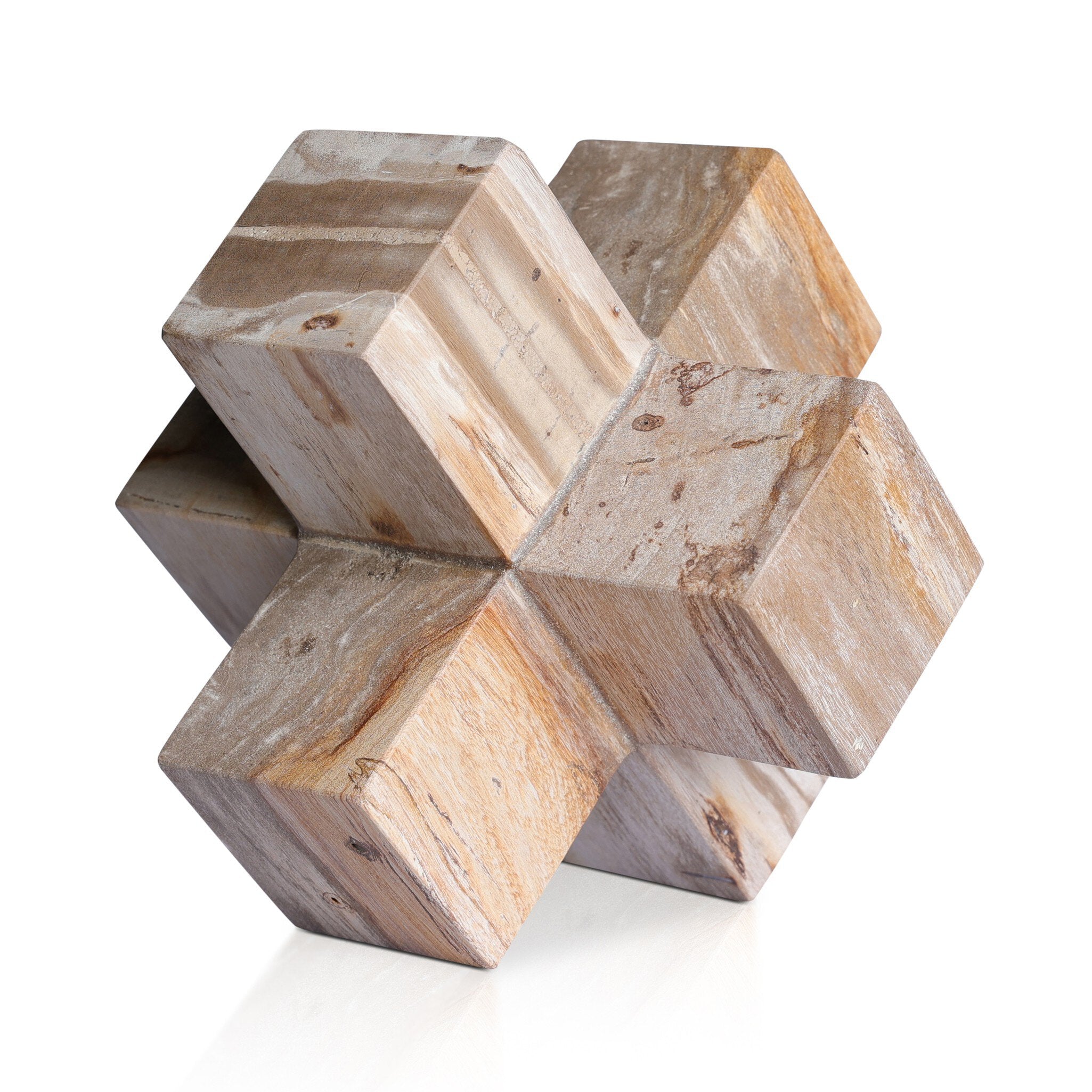 Four Hands Petrified Wood Jack