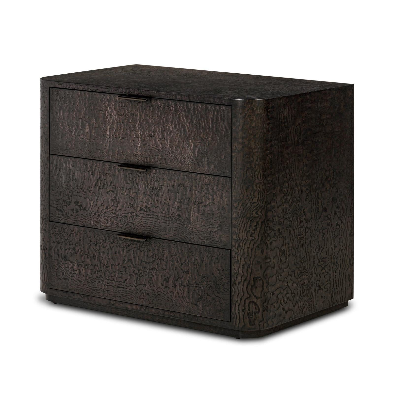 Stenson 3 Drawer Nightstand