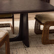 Hera Dining Table - Dark Tamo Ash