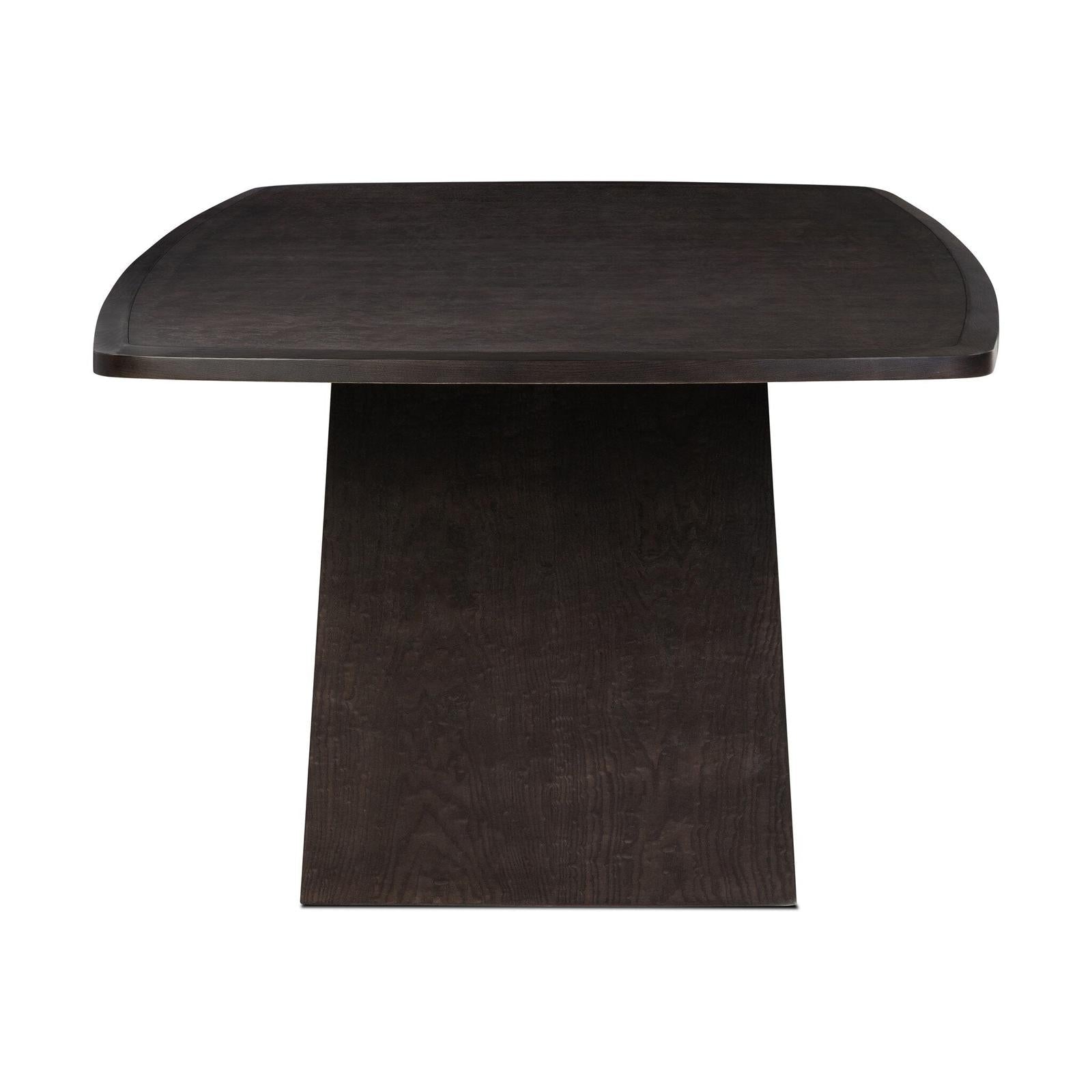 Hera Dining Table - Dark Tamo Ash