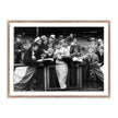 Joe Dimaggio Signing Autotgraphs For Fans By Getty Images